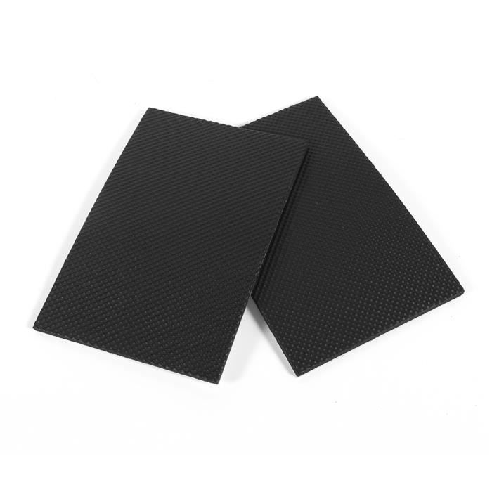 2 Tapis Antidérapants Pour Vélo Peloton / Rameur Concept 2 – Nylon, 25x11.8 Pouces, Neuf