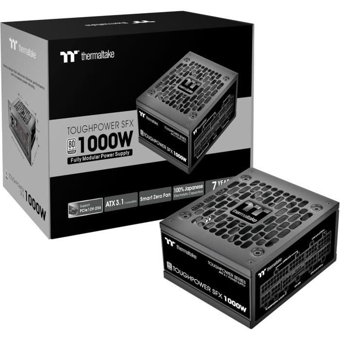 Alimentation Thermaltake Toughpower SFX Platinum 80 PLUS Platinum modulaire - vue 3