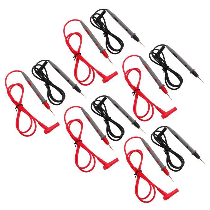 Sonde Multimètre SALALIS - Câble De Test Ultra-précis 1000V 20A - Fils