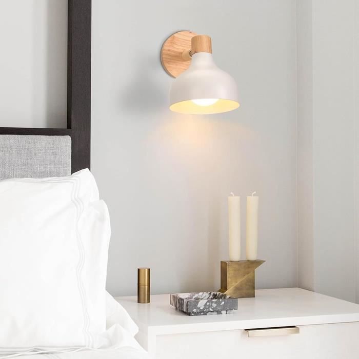 Applique Murale Interieure Rétro 15Cm Lampe Murale Réglable En Bois Applique Murale Interieure Rétro 15Cm Lampe Murale Réglable En Bois