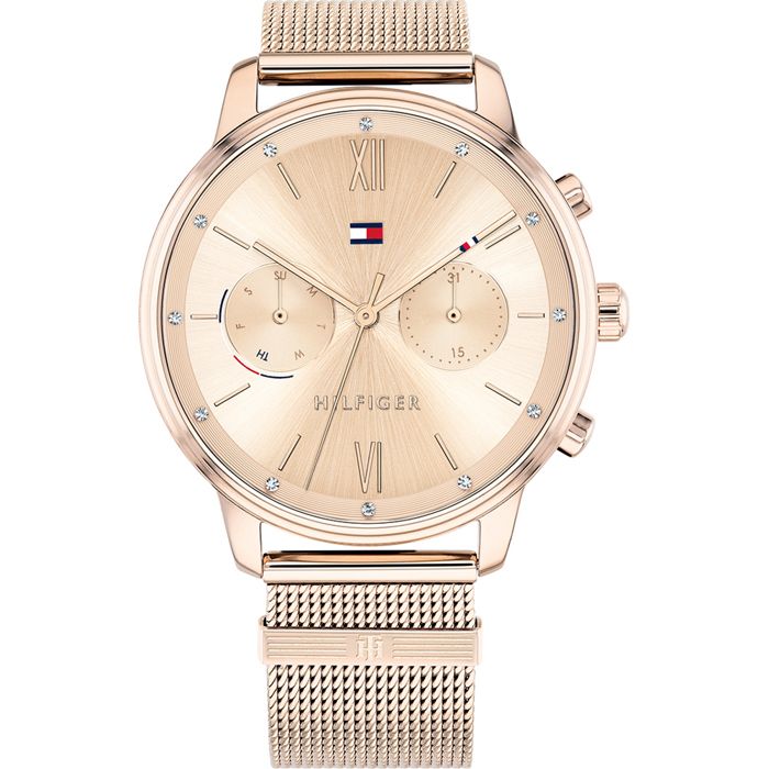 Rose Gold Hilfiger Montre Femme Montre Tommy Hilfiger 1782303