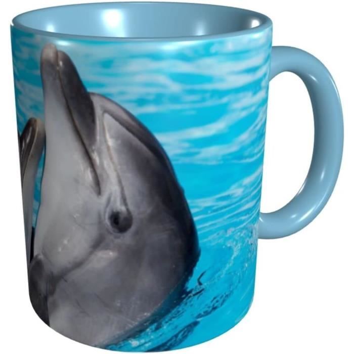 Tasse Colorée Éléphant Aquarelle Arc-En-Ciel Art Tasse Tasse Cadeau