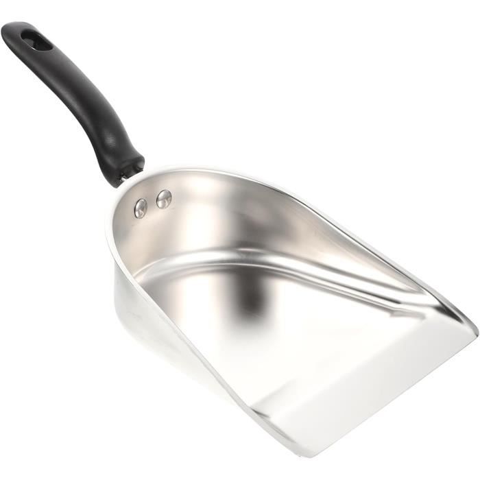 Cuillères à glace - TRAHOO - PELLE À GLACE PLATE en acier inoxydable