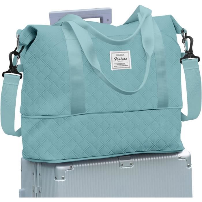 Sac De Sport En Cuir Véritable 40L, Style Vintage, Bandoulière, Pour Voyage Ou Gym