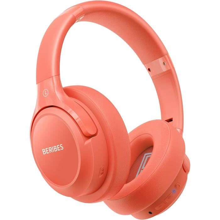 BERIBES Casque Bluetooth sans Fil - Durée de Lecture : 65 h - Casque