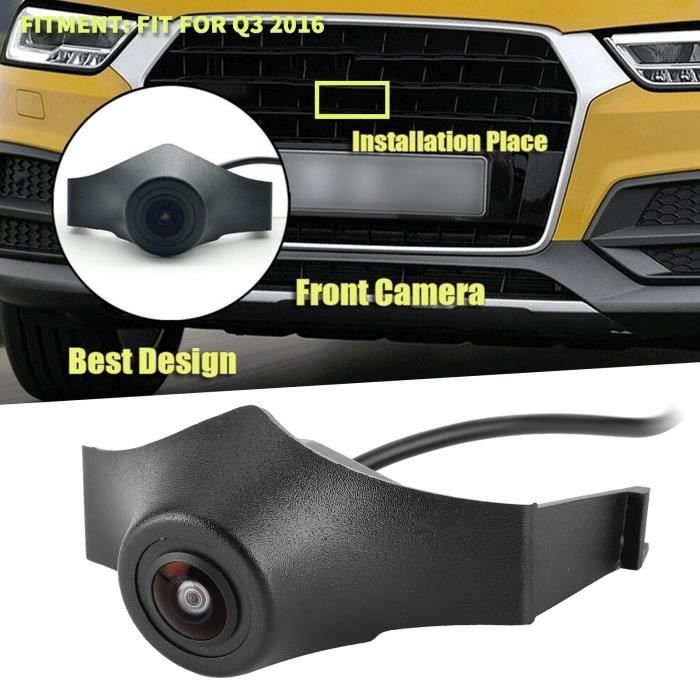 moniteur de vue avant Caméra de vue avant CCD Logo de voiture Cams Vision nocturne IP68 étanche haute définition pour ABI24