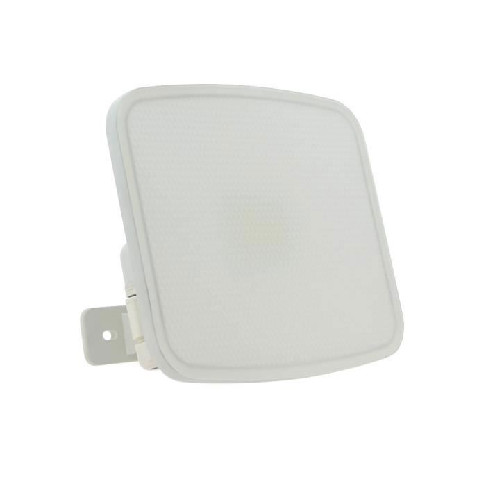 Projecteur extérieur blanc à détection LED intégrée 50W 4000 lumens Xanlite 