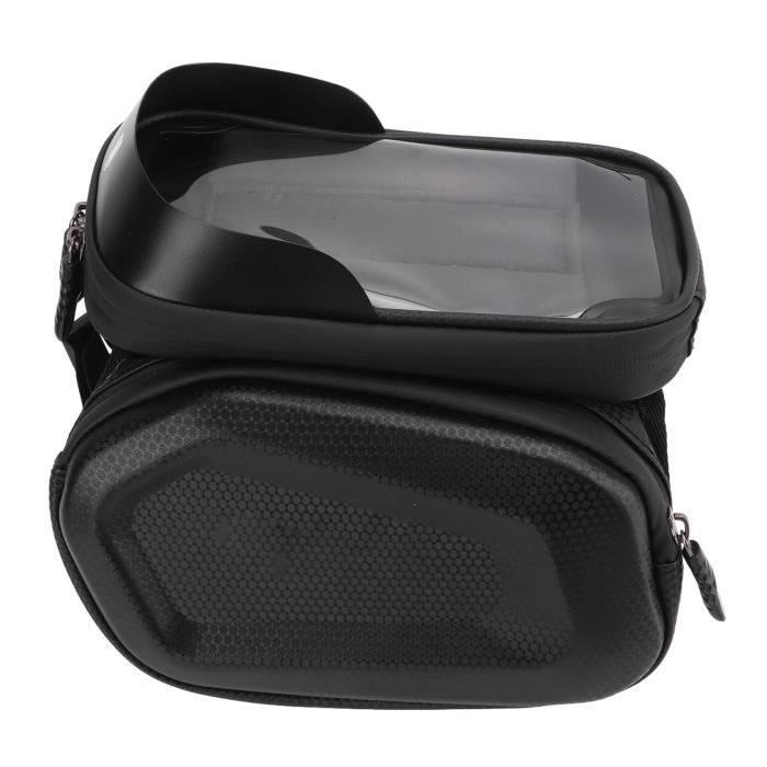 Sacoche de cadre de vélo étanche avec écran tactile sensible pour