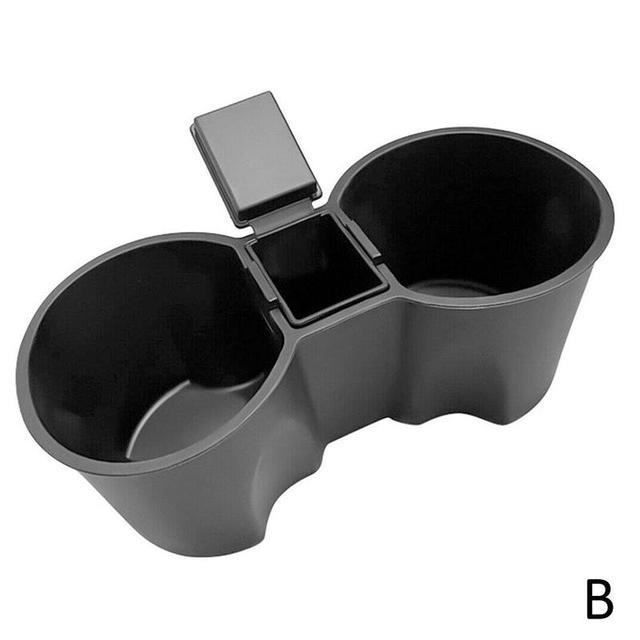 Porte-Gobelets Pliables Hevysuo Pour Voiture - Noir, Réglable Et Universel