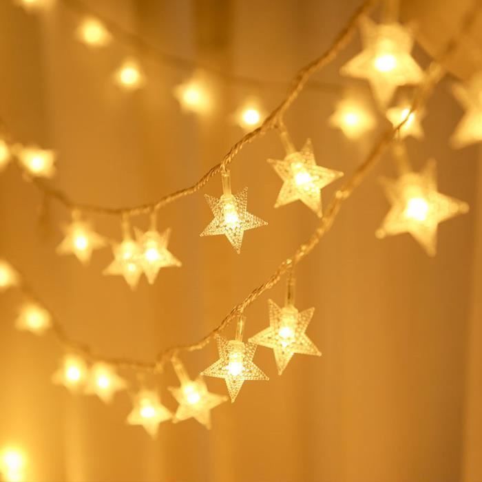 Guirlande Lumineuse Interieure Star Lights Multicolor Battery M