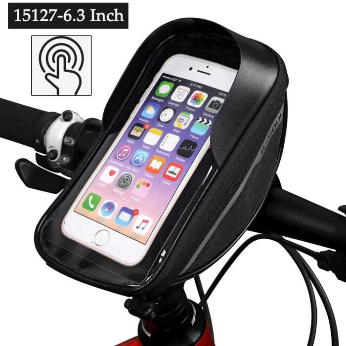 Sacoche Vtt Panier-sacoche Vélo,Sac Triangulaire Pour Vélo,cadre De Tube Avant Sacoche Gravel