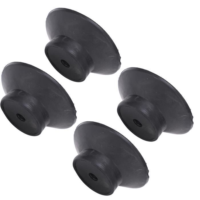 PETSOLA Lot De 4 Pieds De Rechange En Caoutchouc Pour