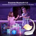 Veilleuse Bébé Enfant Musicale et Lumineuse LED Avec Enceinte
Bluetooth, 7 Couleurs Intensité Variable, Sans Fil, Rechargeable-1