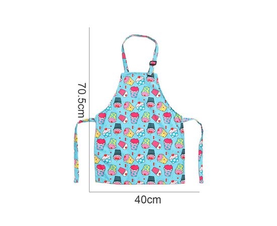 Lot de 2 Tablier de Cuisine Réglable Etanche Lavable Tablier Bavoir