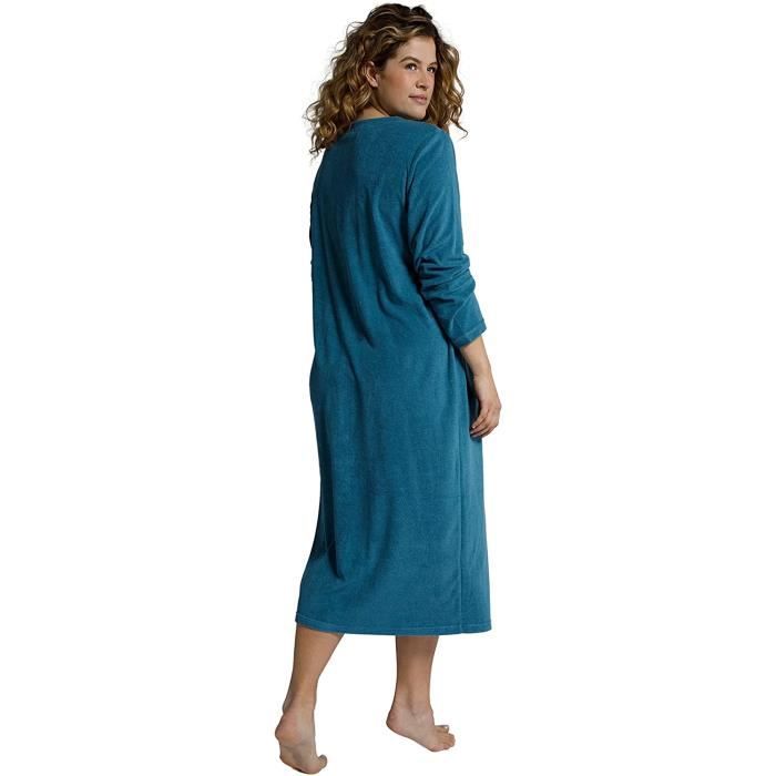 Peignoir éponge zippé sales femme