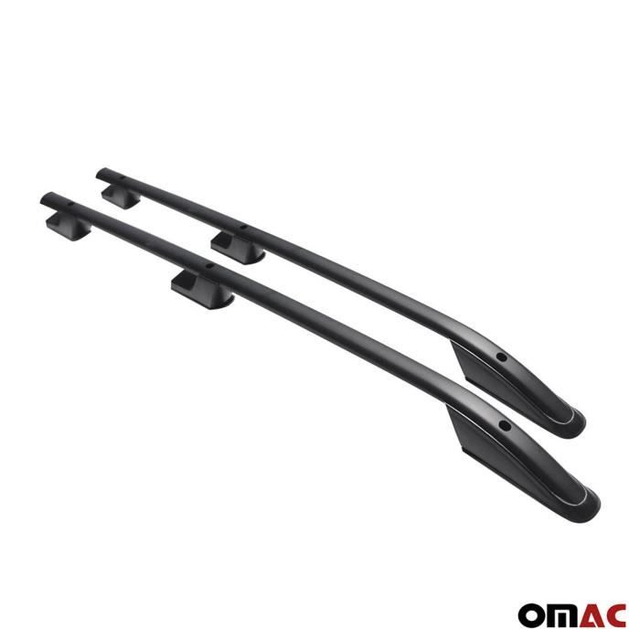 Pour Renault Trafic 2014-2024 Barres de Toit FLY Modèle Railing Porte-Bagages de voiture 4 BARRAS - Gris - Auto