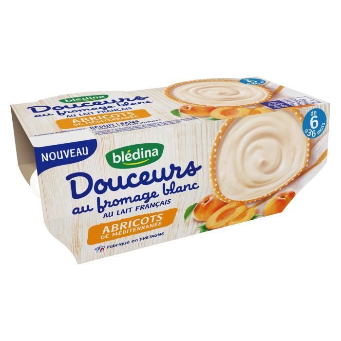 Blédina yaourt pour bébé de 6 à 36mois - abricot