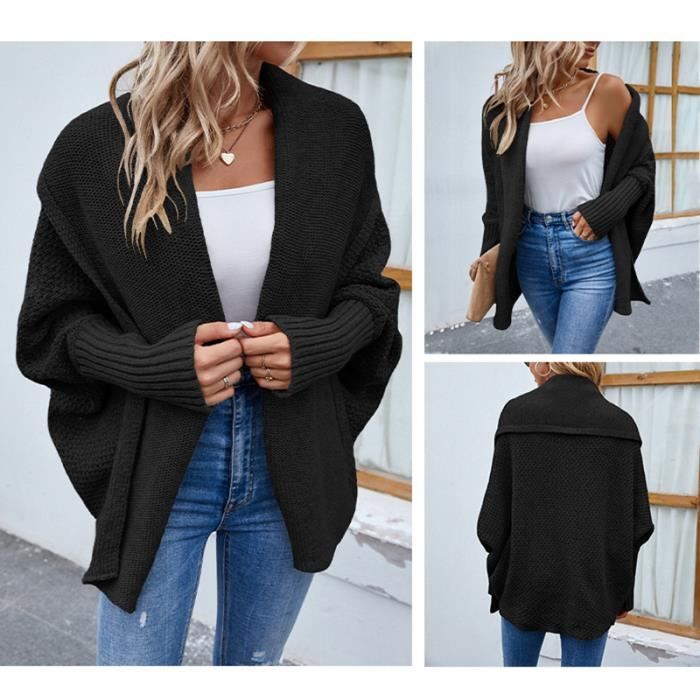 Cardigan on sale femme noir