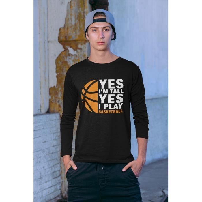 T shirt manche longue basketball online