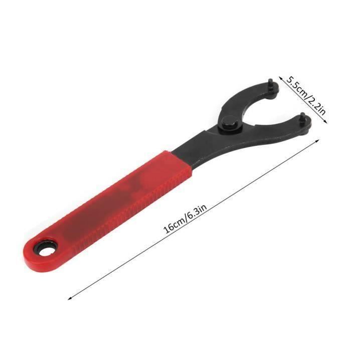 DRJCKOLOTH Clé De Pédalier Vélo – Alliage Alu T6, Format 250x68x3mm – Pour TL-FC25, BBR60, MT800, XTR, DA – Outil Compact Et Résistant