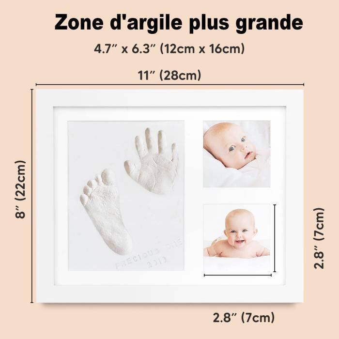 Lot De 6 Cadres Photo En Bois Pour Argile & Projets Créatifs - Kit DIY Enfants