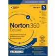 NORTON 360 Deluxe 50 Go FR 1 Utilisateur 5 Appareils - 12 Mo STD RET ENR MM-2