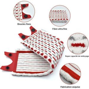 Kit Balai Serpillère Vileda Ultramax Turbo - Seau Avec Essoreur Pédale - Microfibre Lavable