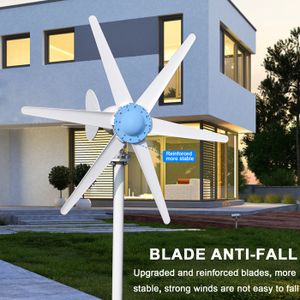 Éolienne 500W 12V - 3 Pales - Blanche - Générateur éolien Neuf - Pour Autonome Ou Jardin