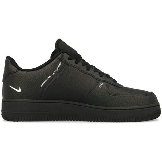 Basket Nike Air Force 1 LV8 Homme Noir Boucle de serrage Toile noir Cdiscount Chaussures