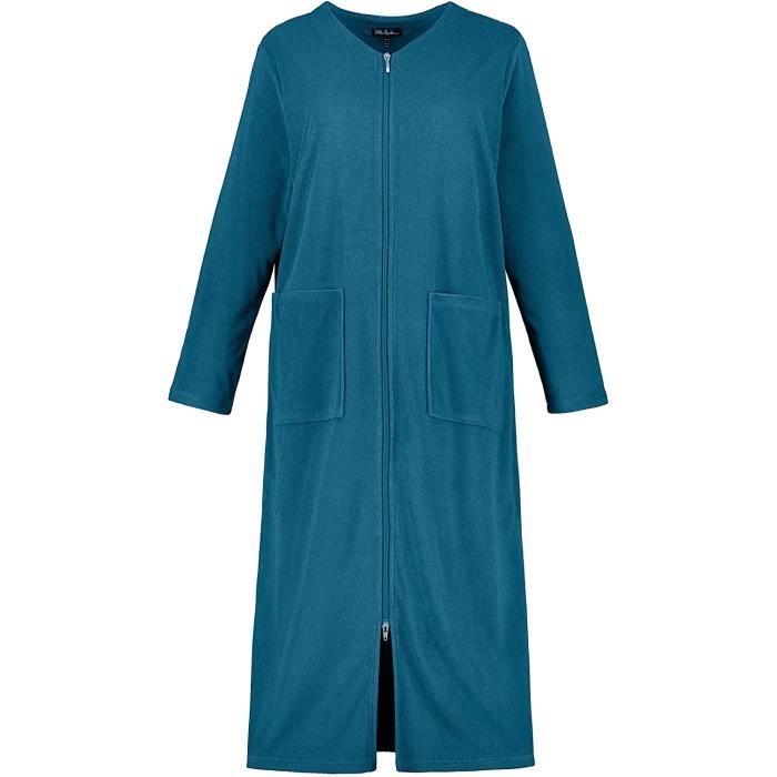 Peignoir éponge zippé femme on sale