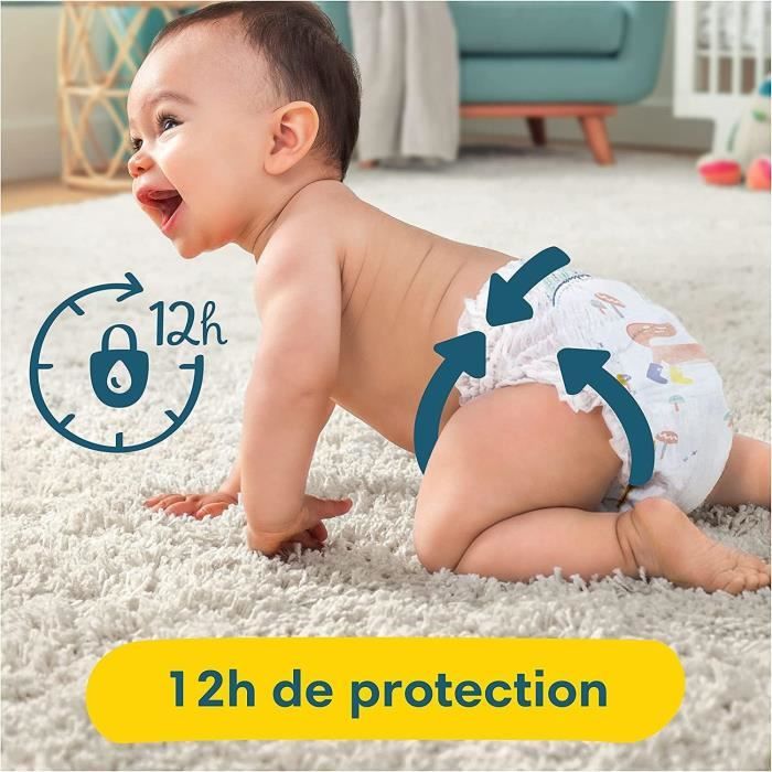 Pampers Couches Premium Protection Taille 1 (2-5 kg) notre N°1