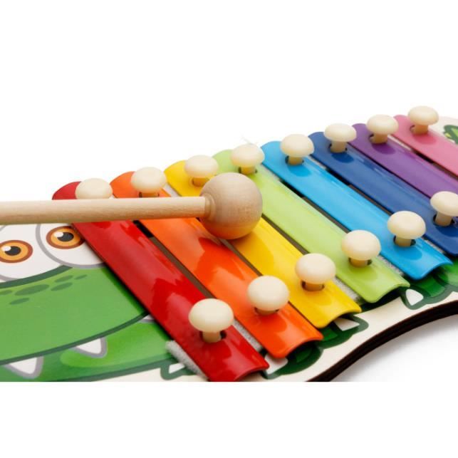 Piano de Frappe Instrument de Musique Xylophone Jouets Éducatifs pour enfant  - Jeu éducatif musical - Achat & prix