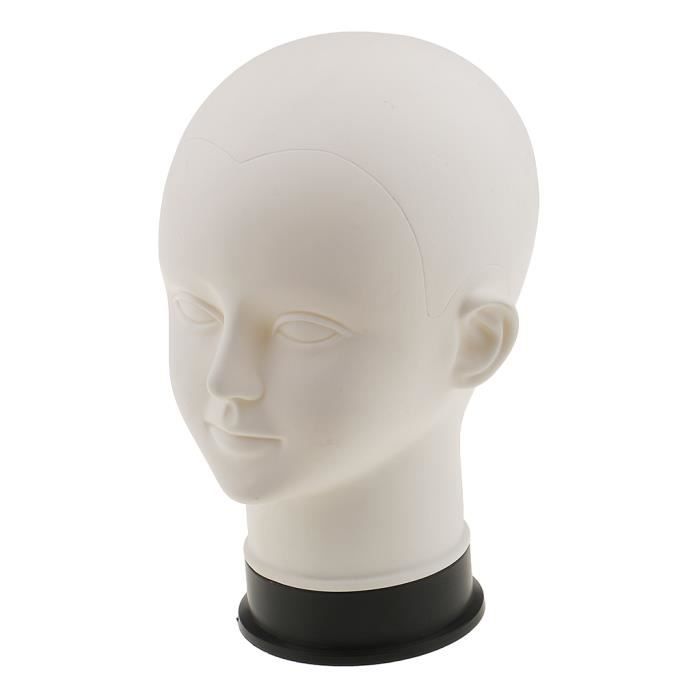 Tête de shop mannequin pour perruque