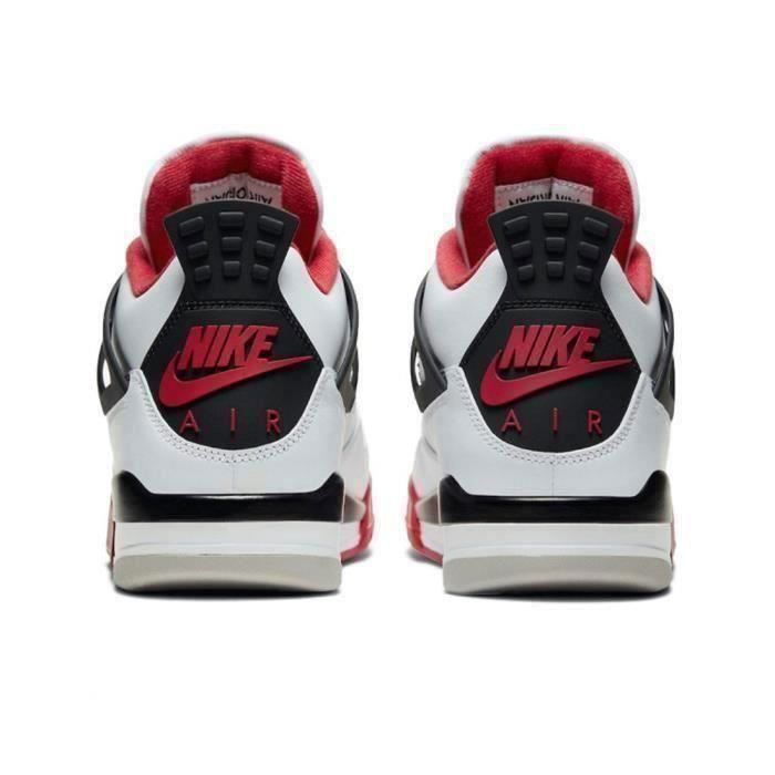 Jordan femme deals blanche et rouge