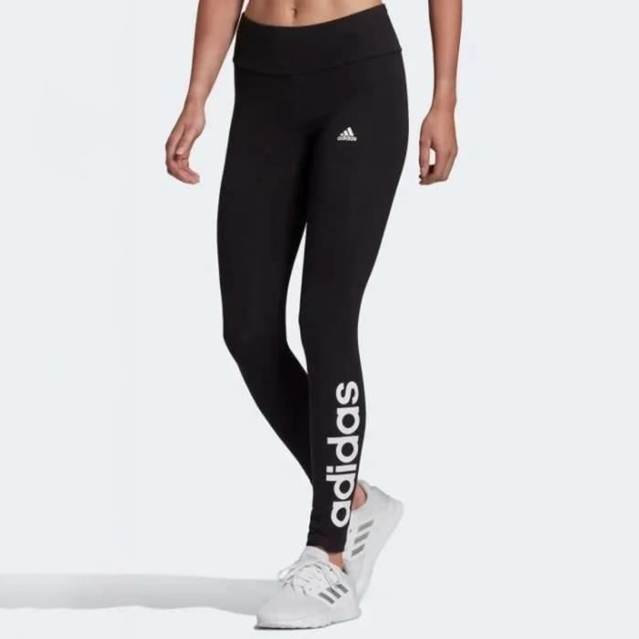 Legging adidas femme noir et blanc hot sale