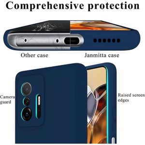 Coque Silicone TPU Noire Pour Xiaomi 11T / 11T Pro - Little Boutik - Réf. 2958 - Neuf
