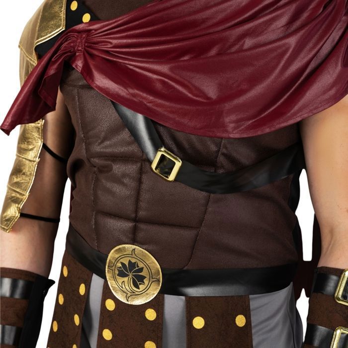 Deguisement Romain Costume Centurion Romain Pour Garçon - Taille M/L/XL - Inclut Tunique, Cape