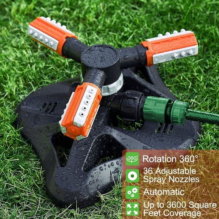 Fusée Arroseur 360° Pour Enfants – Jeu D'Eau Extérieur Avec Raccord Tuyau, Décorations DIY – Été Jardin