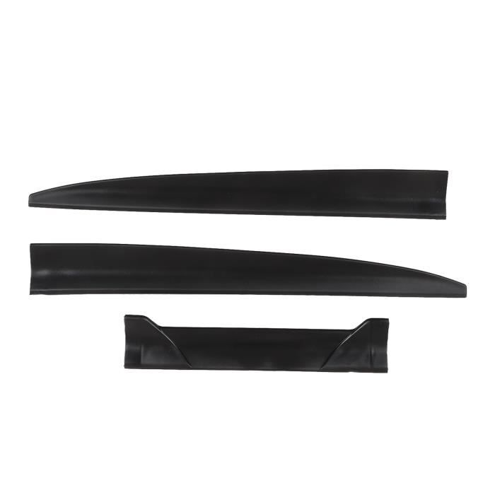 Mini Aileron Universel Porfeet - ABS, 17 Cm, Adhésif 3M, Décoration Auto Style Sportif