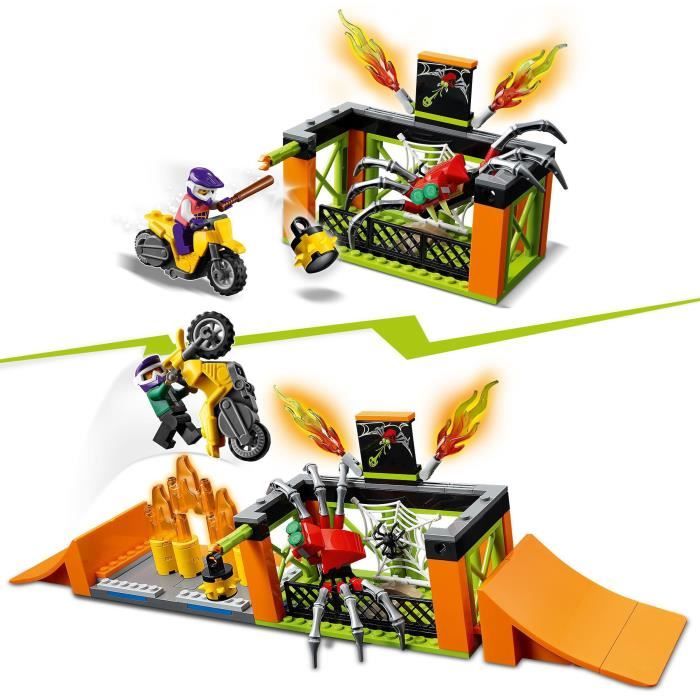 Caza Chimères LEGO® 60293 City Stuntz L'Aire d'Entraînement des Cascadeurs