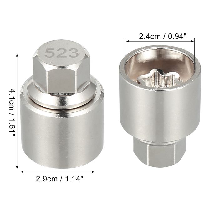 Écrou De Roue Antivol De Rechange Pour Volkswagen VW - Clé 526 F, Compatible Plusieurs Modèles, à Serrer à La Main Uniquement