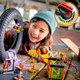 LEGO® 60293 City Stuntz L’Aire d’Entraînement des Cascadeurs, Rampes, Cage Araignées et Moto Rétrofriction-4