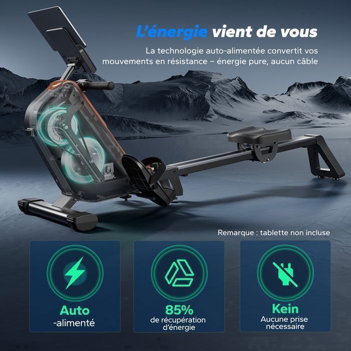 MERACH Rameur électromagnétique R15 Pro – MERACH