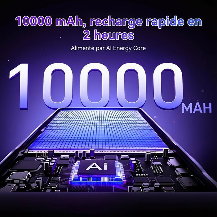 Tablette Android 15 VekfulPC - 10.1" Octa-Core, 24 Go RAM, 256 Go ROM, Clavier Inclus - Pour Gaming Et Travail
