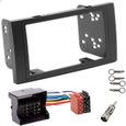 Kit montage autoradio 2 DIN avec supports pour FORD Focus C-max S-max Transit Fiesta galaxy Kuga-0
