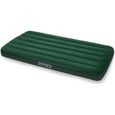 Matelas gonflable Airbed 1 place Fiber Tech Special Vert-0
