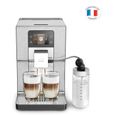 KRUPS EA877D10 Intuition Experience+ Machine à café grains, 4 niveaux d'intensité, Personnalisable, Acier inoxydable brossé-0