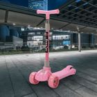 BRAND Trottinette évolutive enfant ZHONGLI 3 Roues Pliable Hauteur Réglable - Rose