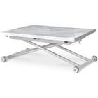 INTENSE DECO Table basse relevable Philadelphia Effet marbre