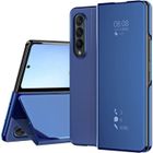 Coque de protection - BOOLING - pour Samsung Galaxy Z Fold 4 - Effet Miroir - Antichoc - Bleu